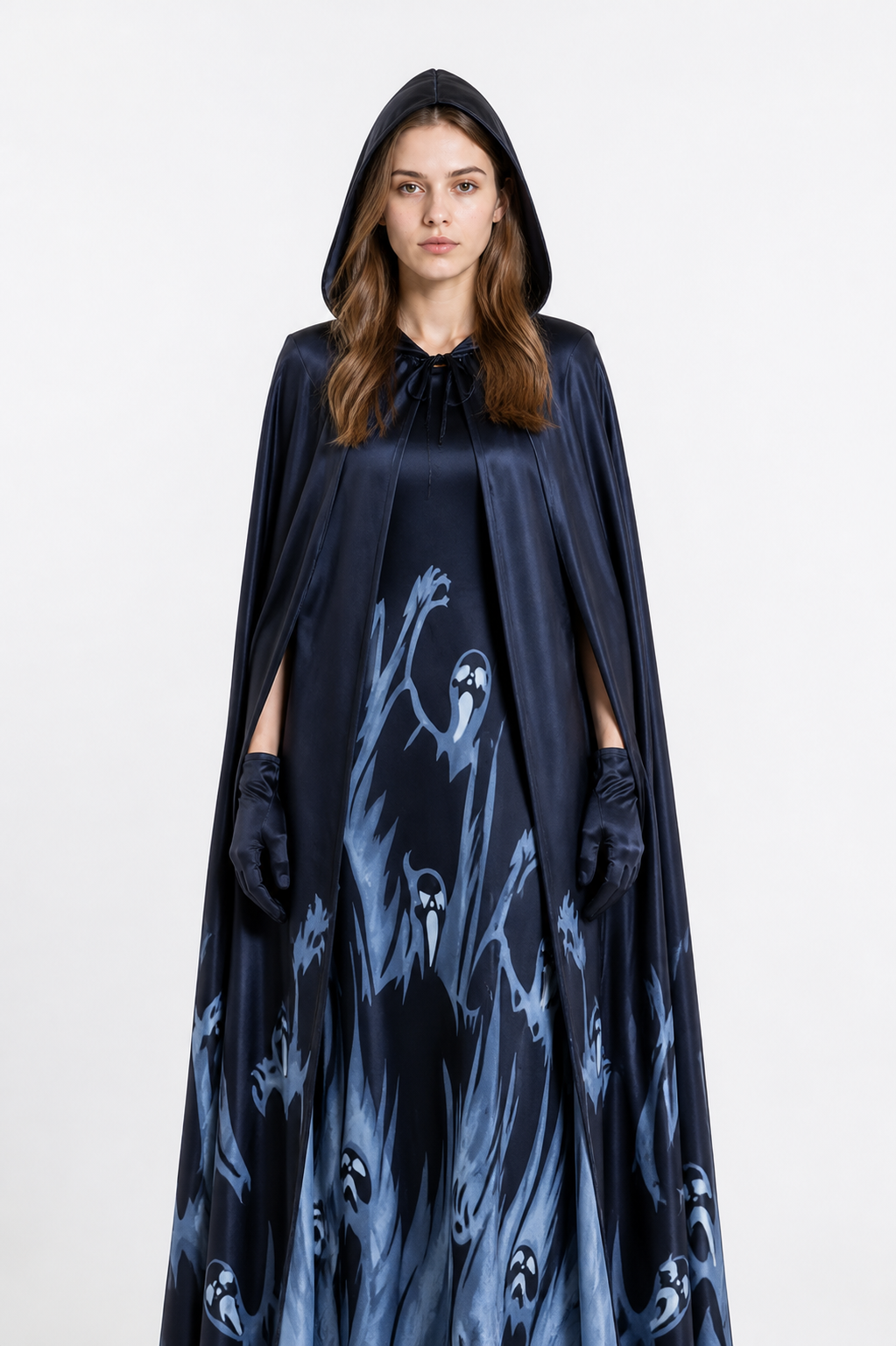 Halloween Hooded Dress and Cape Costume Dresses detail 3