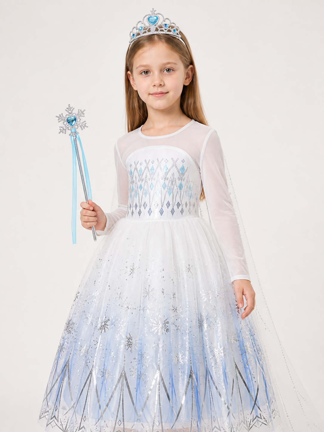 Halloween Snow Princess Costume