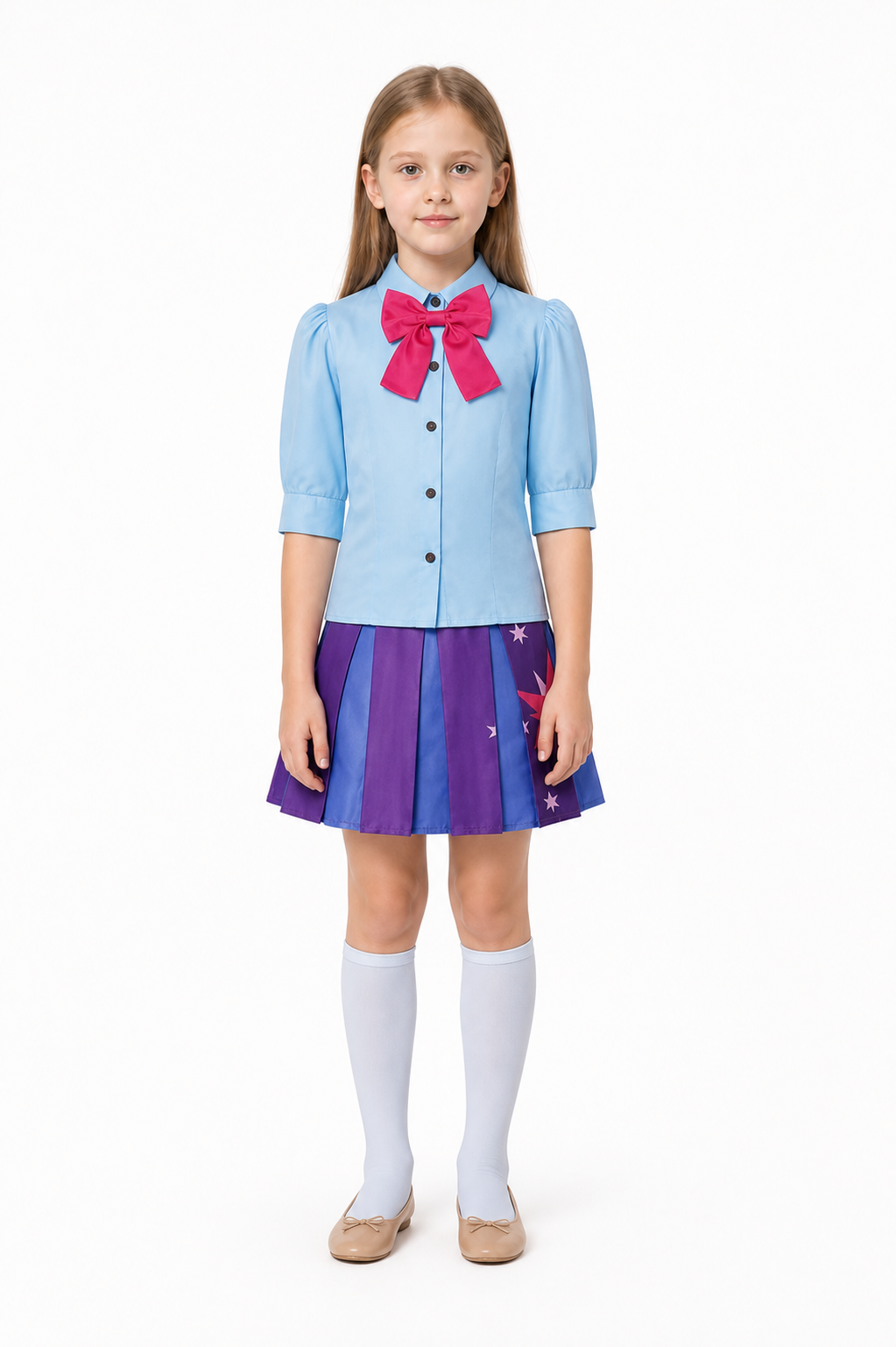 Twilight Sparkle Cosplay Costume with Blouse and Skirt Costumes detail 3