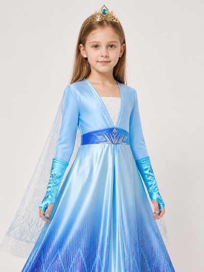 Snow Queen Costume for Halloween and Cosplay Costumes detail 2