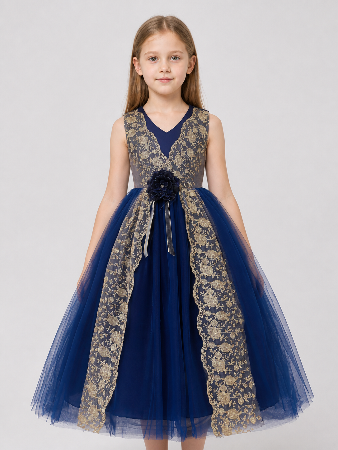 Puffy Tulle Princess Dress for Weddings and Stage Performances Costume Dresses detail 3