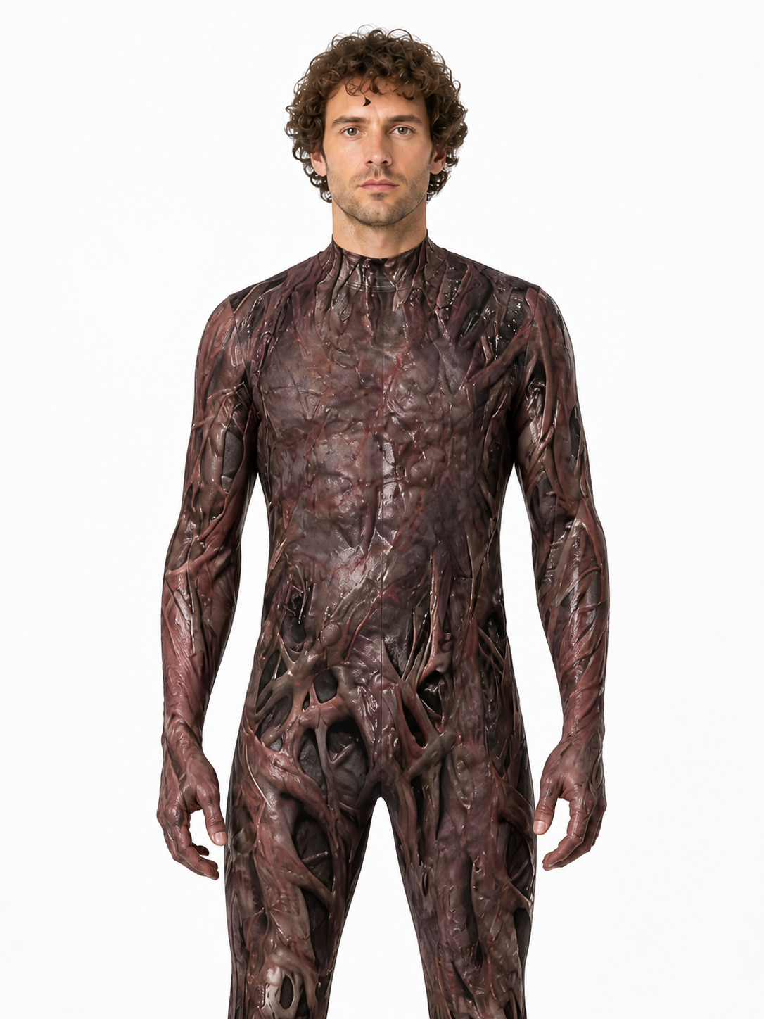 Zombie Costume with Full Jumpsuit Costumes detail 3