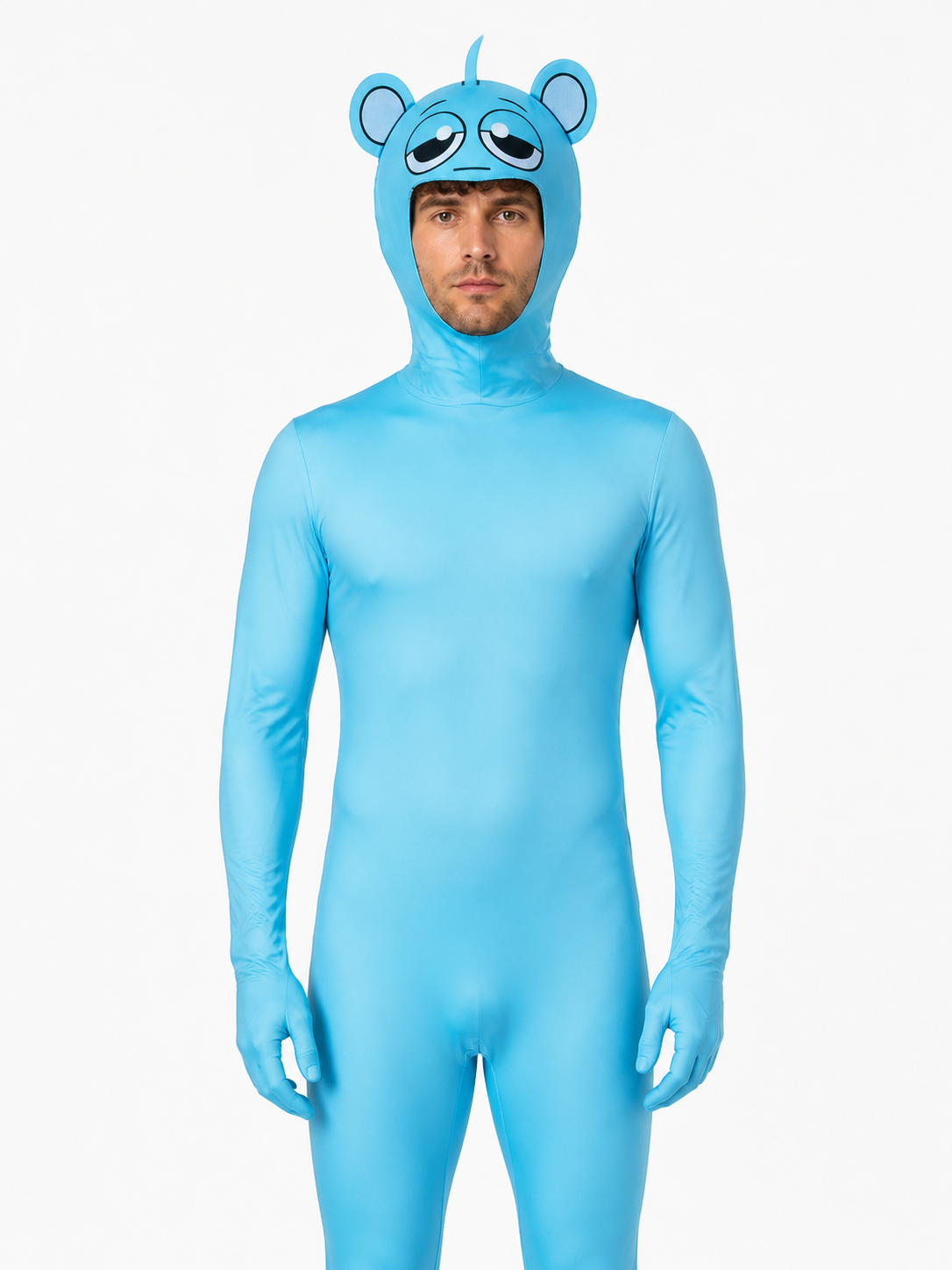 Blue Alien Jumpsuit with Antenna product detail 2