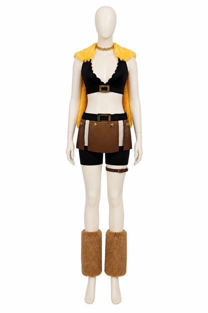 Nami Cosplay Costume with Cropped Top and Skirt