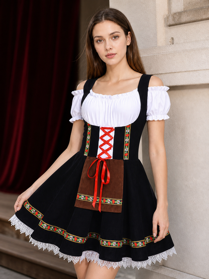 German-Style Costume Dress with Apron