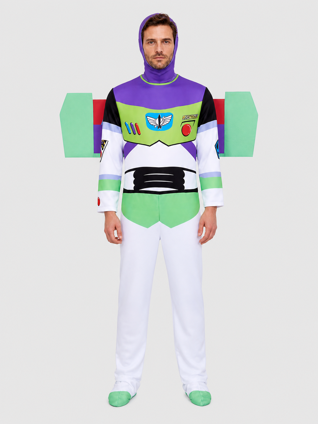 Buzz Lightyear Costume, Jumpsuit with Wings and Hood Costumes detail 3