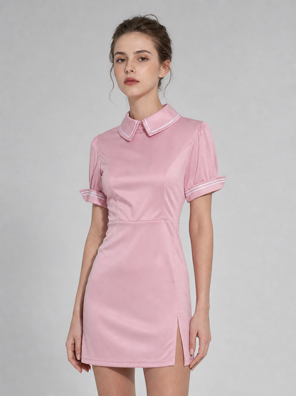 Pink Medical Worker Costume for Cosplay Costumes detail 2