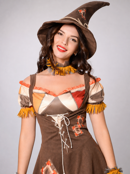 Witch Costume for Cosplay and Stage Performances