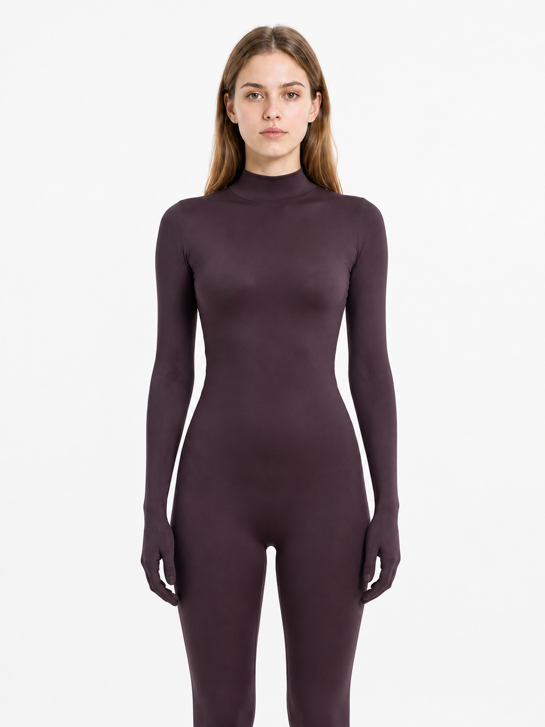 Form-Fitting Jumpsuit with Covered Hands and Feet product detail 3