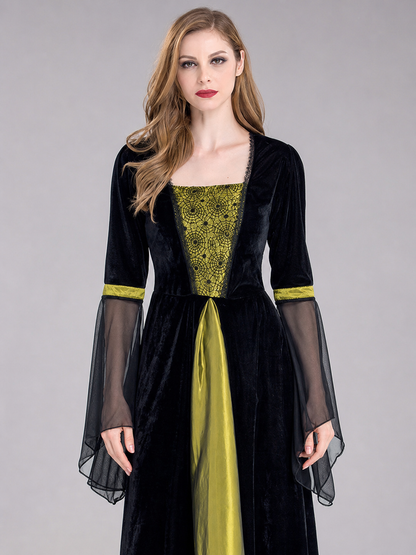 Witch Costume: Long Dress and Hat Costume Dresses detail 3
