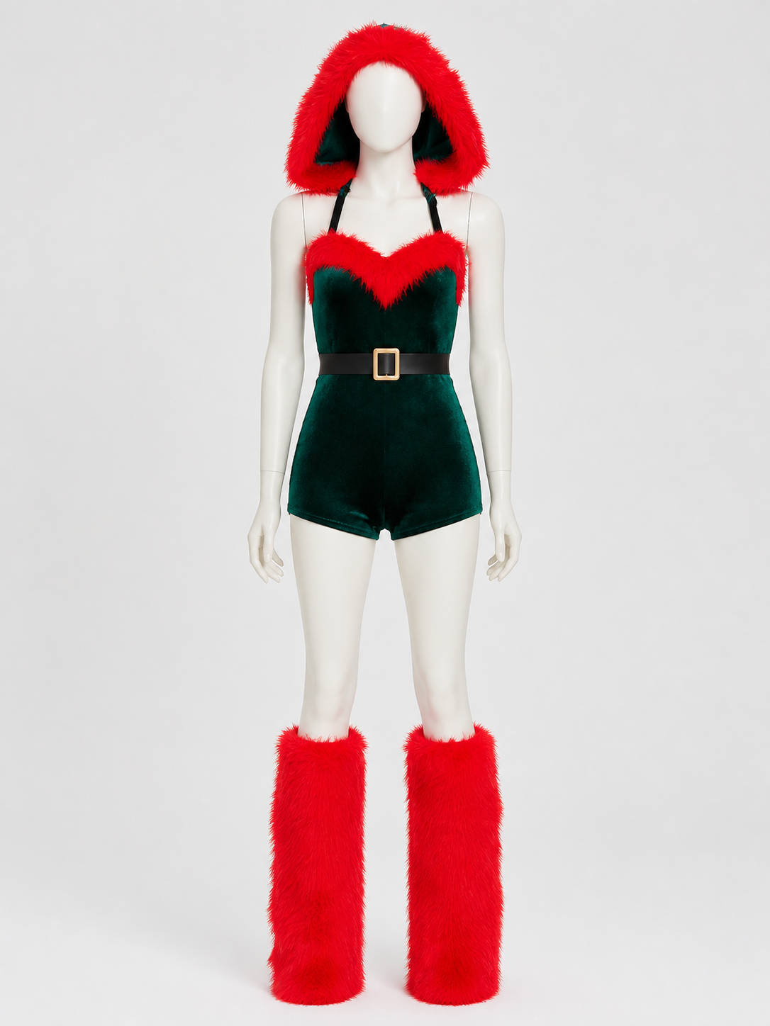 Christmas Carnival Hooded Jumpsuit Costumes detail 3