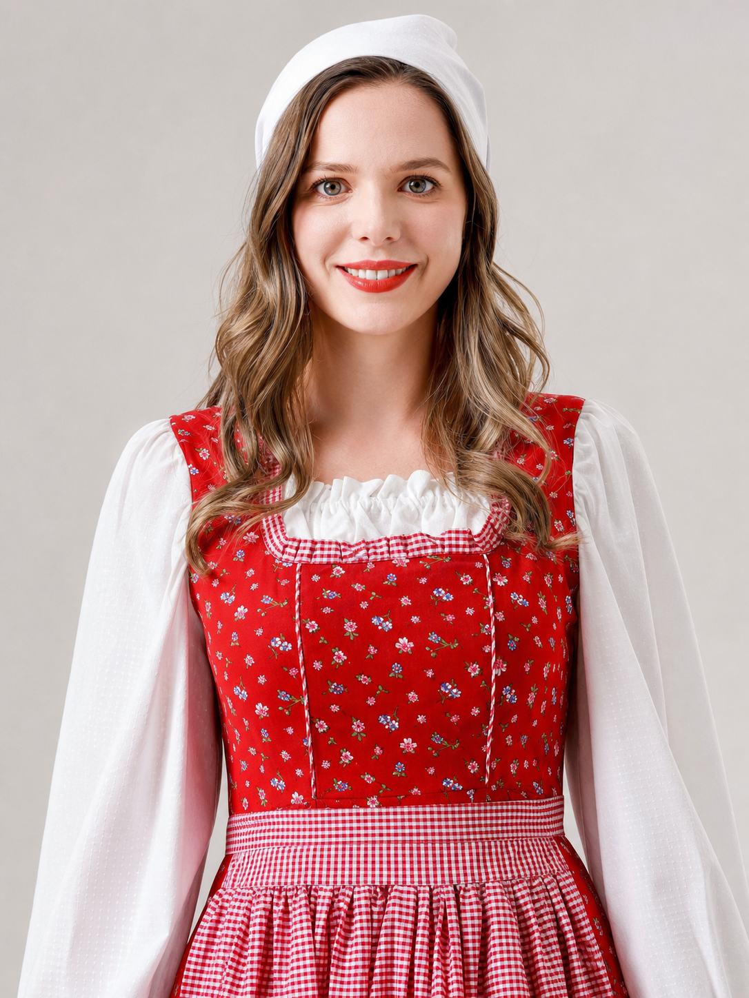Retro Little Red Riding Hood Cosplay Dress