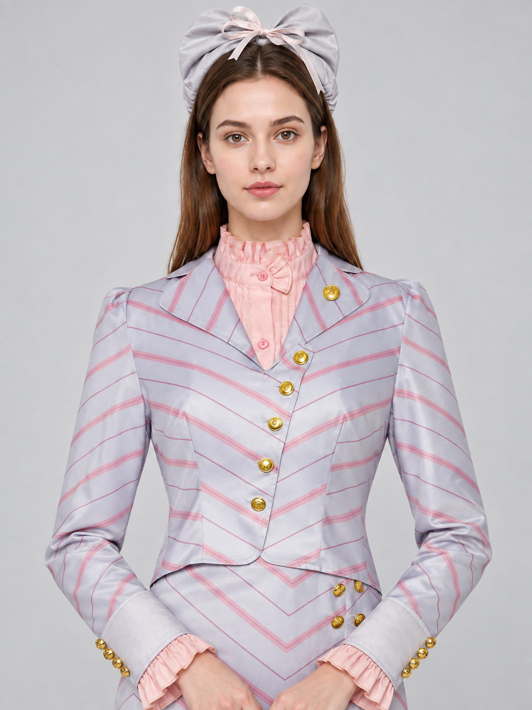 Cosplay costume with jacket, skirt, and headwear Costumes detail 2