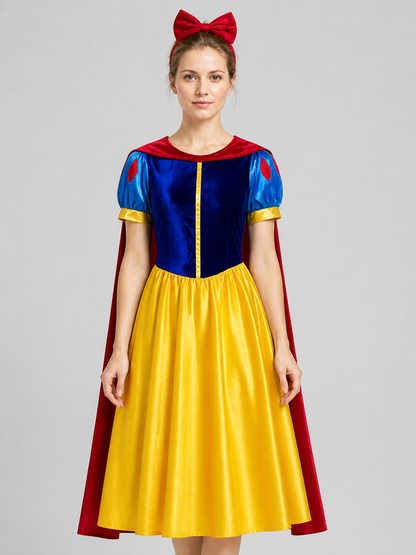 Snow White Cosplay Costume, Dress and Headband Costume Dresses detail 3