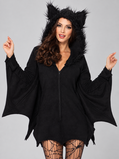 Bat Costume with Hood for Halloween