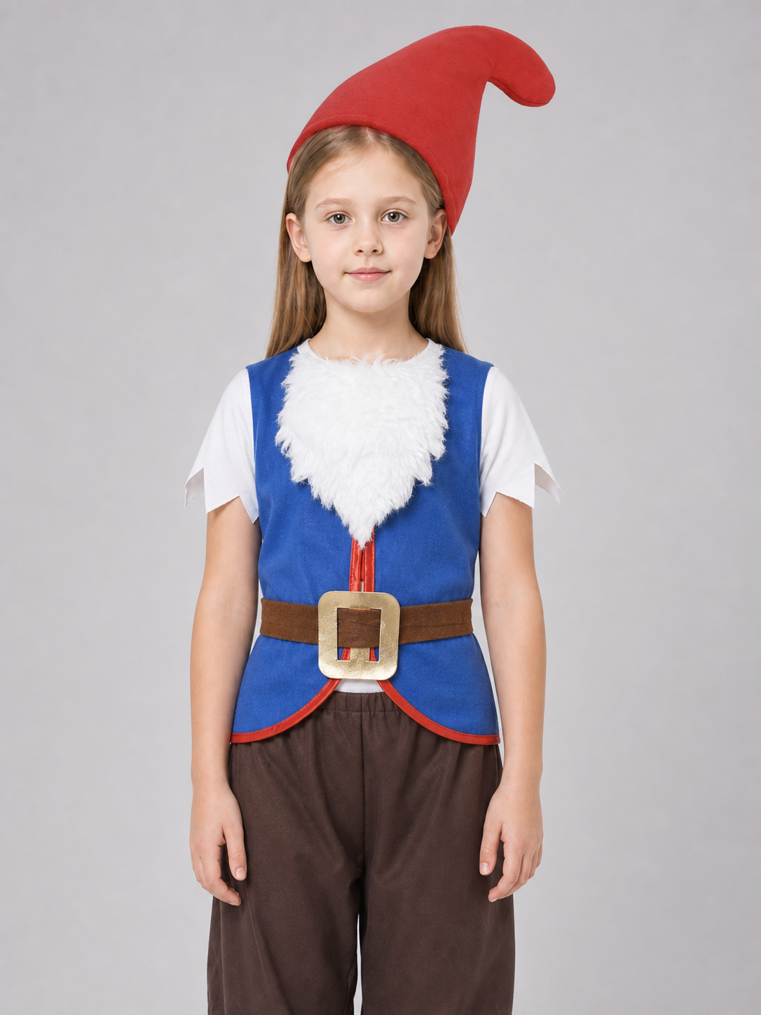 Dwarf costume with beard for parties