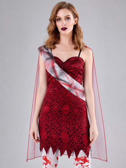 Costume with Dress, Sheer Cape, and Ribbon Costume Dresses detail 2