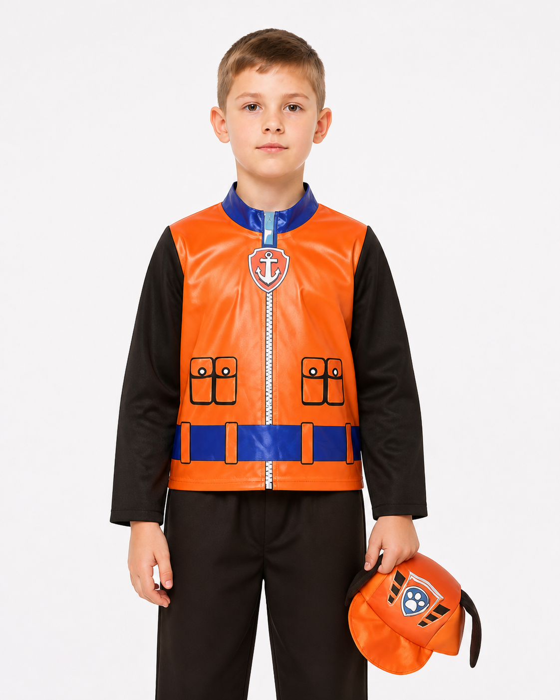 Children’s anime puppy costume with a cap and pants product detail 3