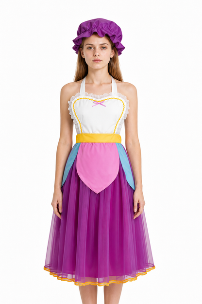 Teapot Cosplay Costume with Dress and Hat Costume Dresses detail 3