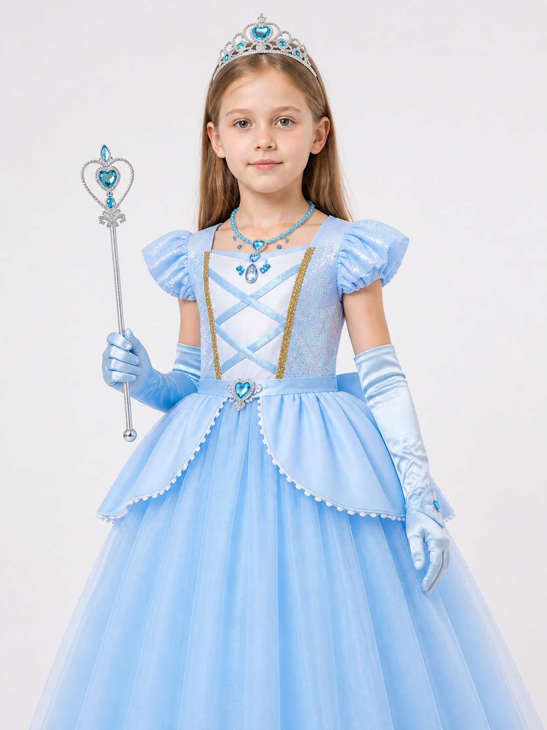 Blue Princess Halloween Costume