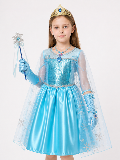 Snow Princess Halloween Costume Costumes detail 2