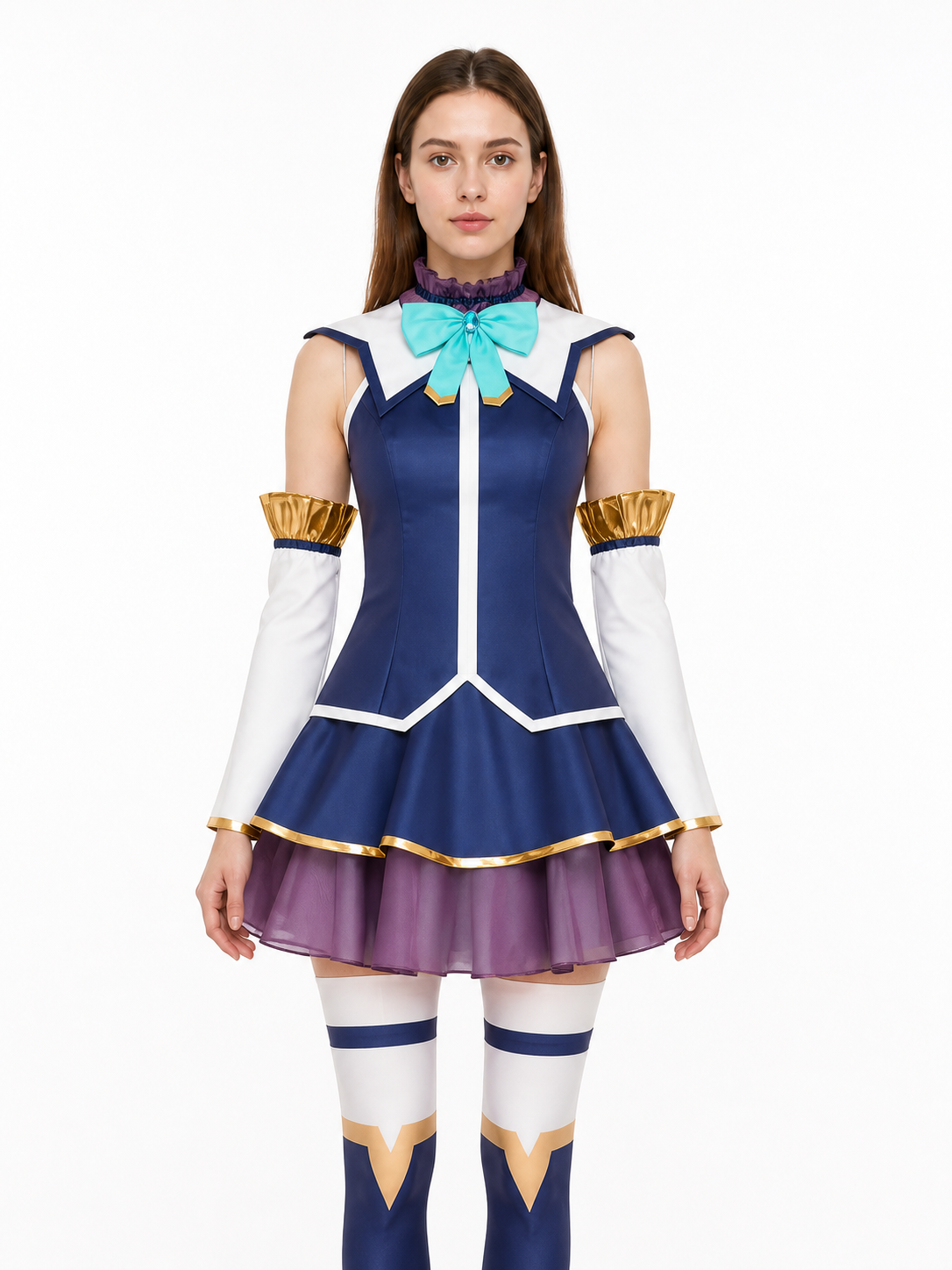 Aqua Cosplay Costume from the Anime KonoSuba: God's Blessing on This Wonderful Costumes detail 3
