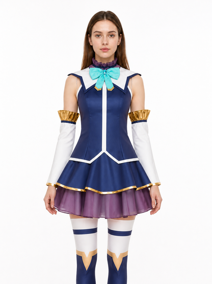 Aqua Cosplay Costume from the Anime KonoSuba: God's Blessing on This Wonderful Costumes detail 3