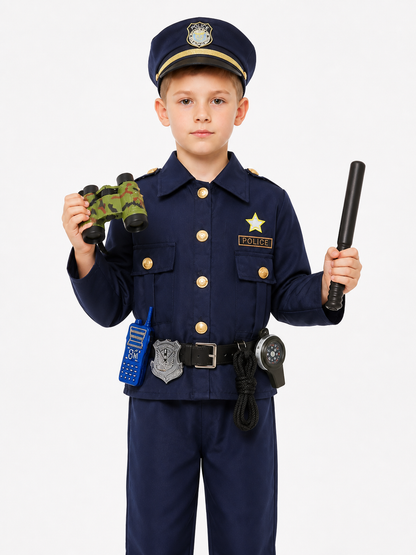 Children's Police Officer Costume with Accessories Costume Accessories detail 3