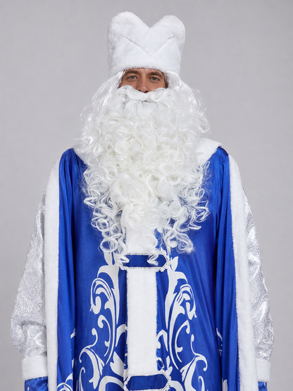 Santa Claus Costume with White Trim