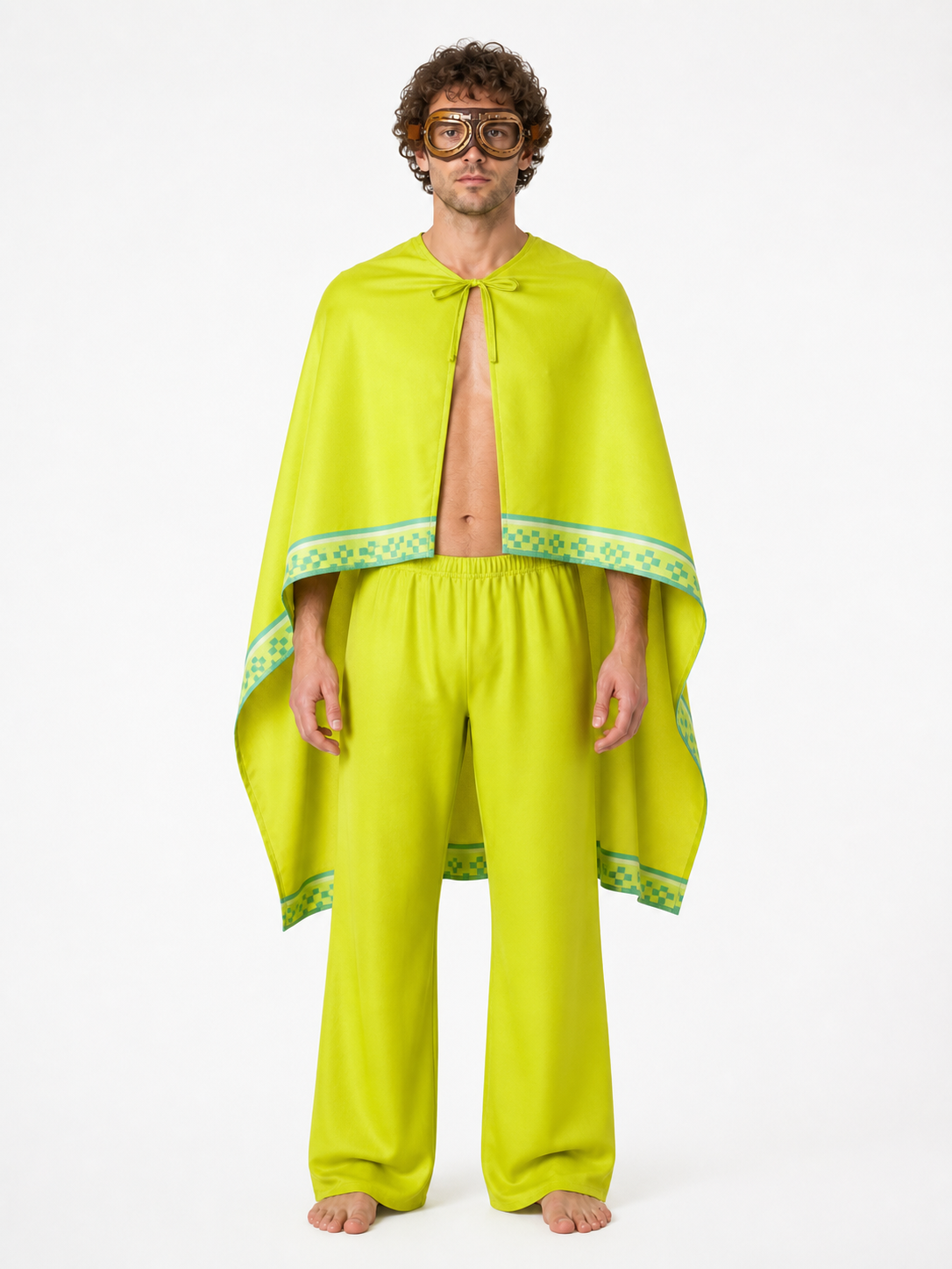 Cosplay Costume Set: Cape, Pants, and Goggles Costume Capes detail 3