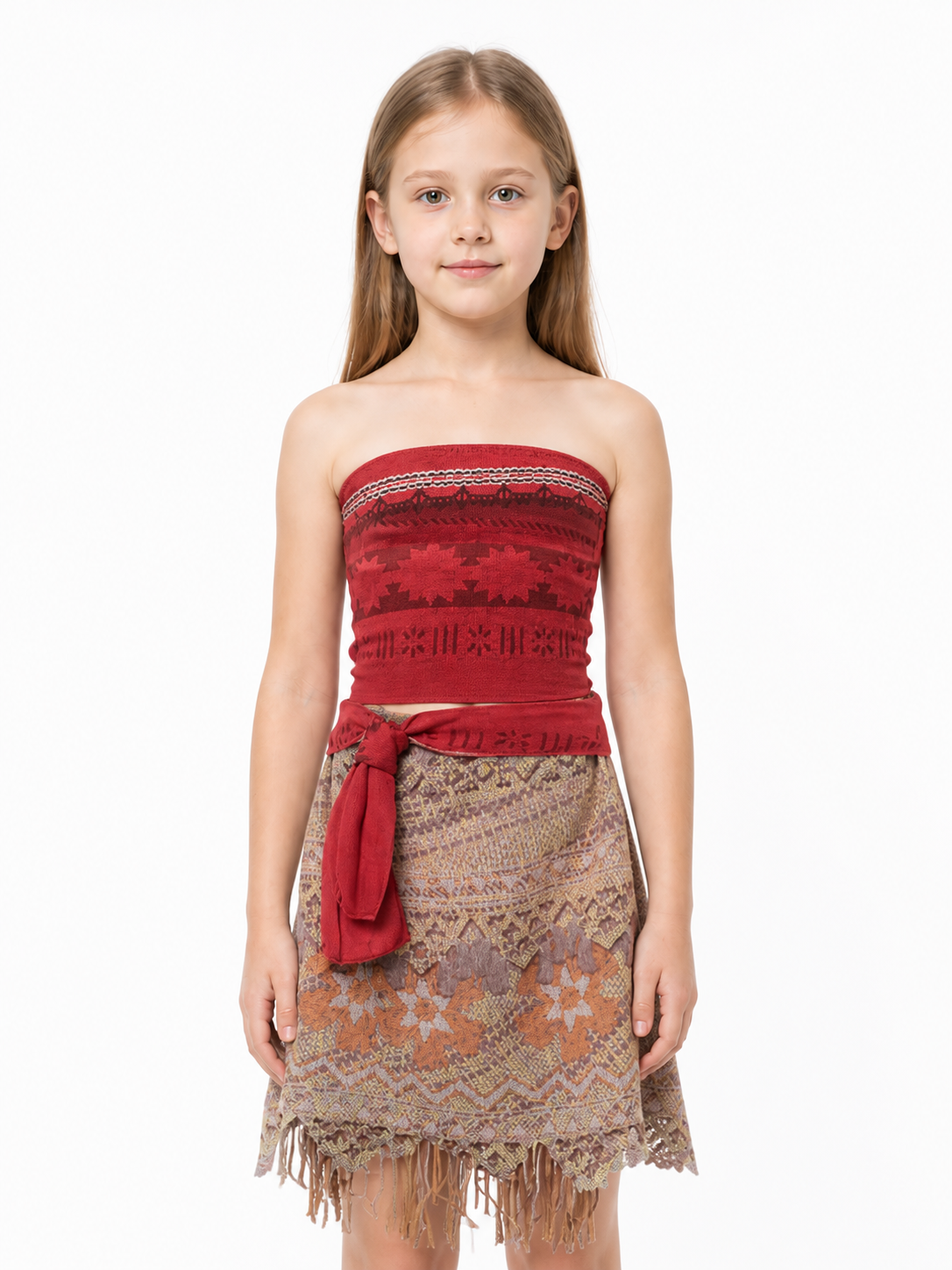 Moana Carnival Costume, Two-Piece, with Fringe Costumes detail 3