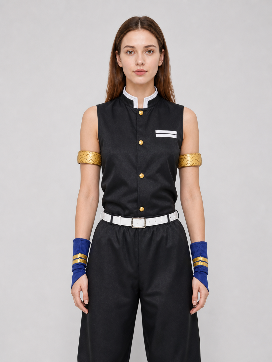 Uzui Tengen Cosplay Costume with Decorative Swords