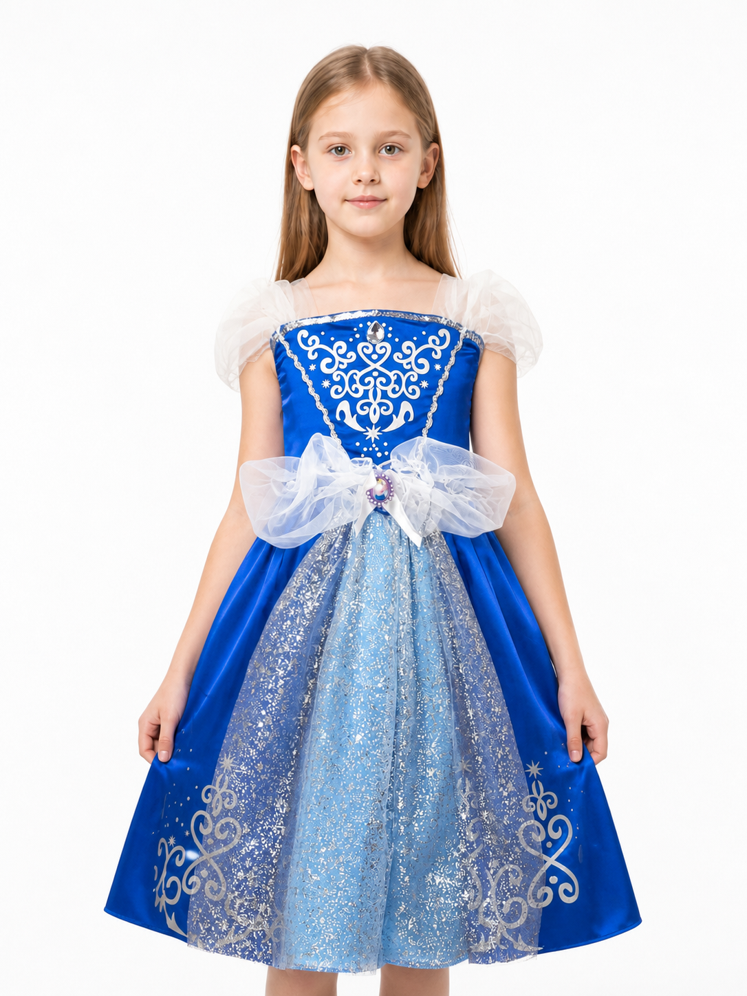 Princess Dress with Sequins and Bow for Parties Costume Dresses detail 3