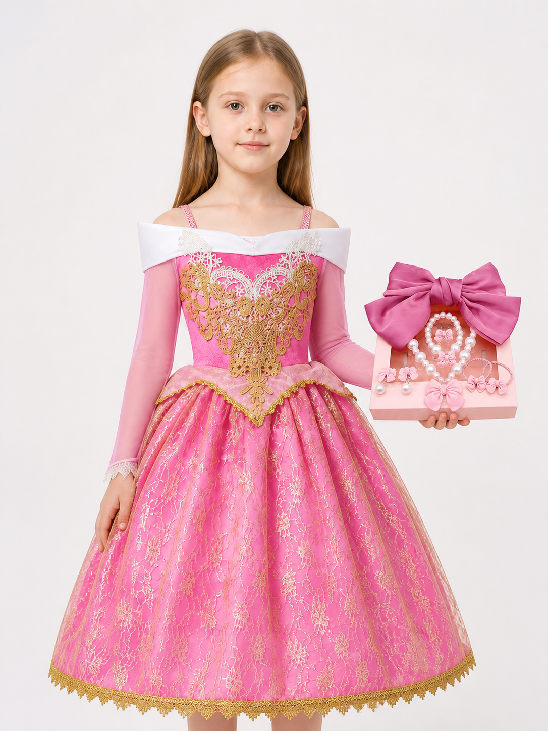 Pink Princess Halloween Costume Costumes detail 2