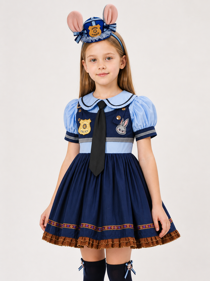 Halloween Police Bunny Costume