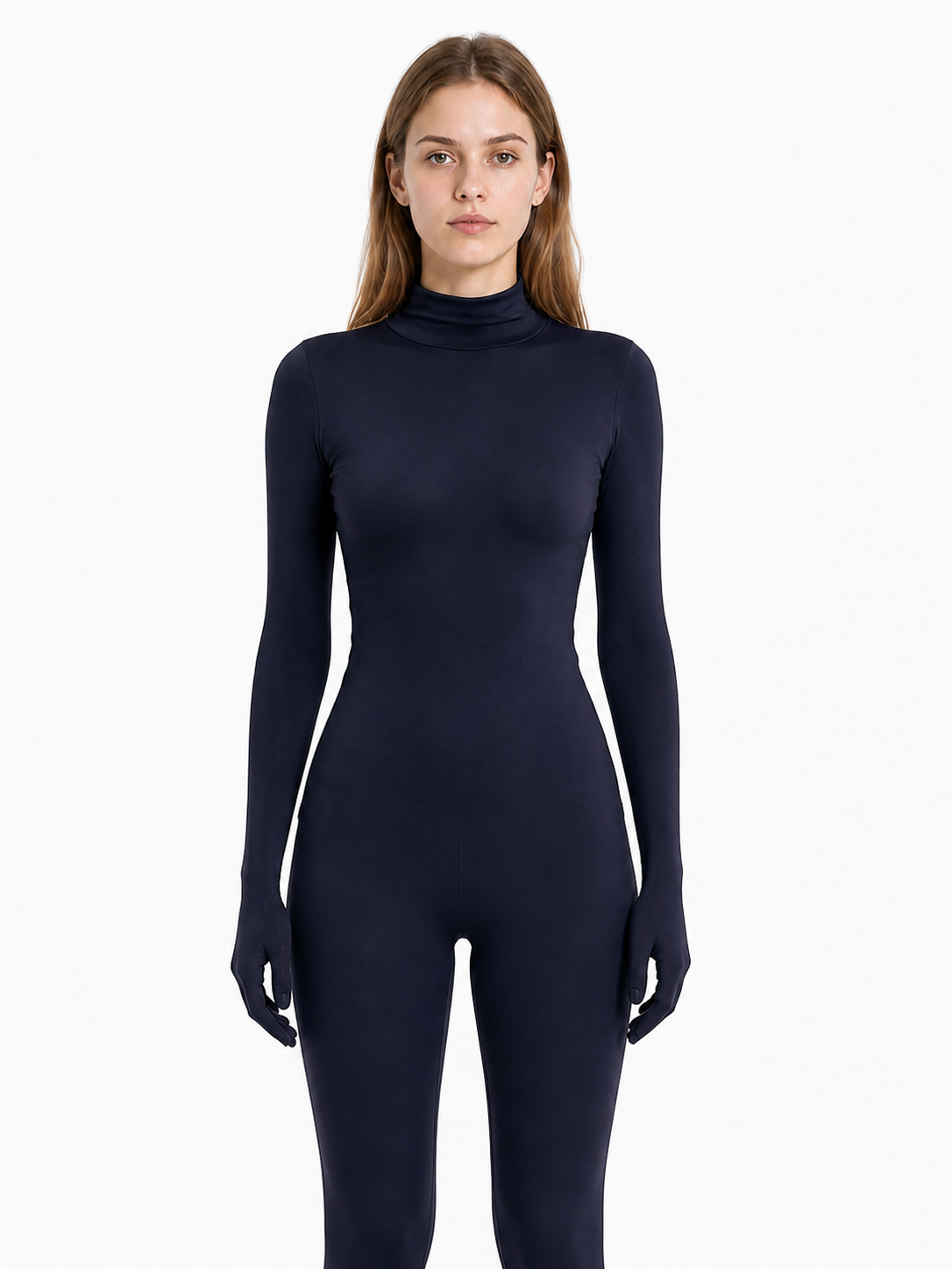 Fitted Zentai Bodysuit with Covered Hands and Feet product detail 3