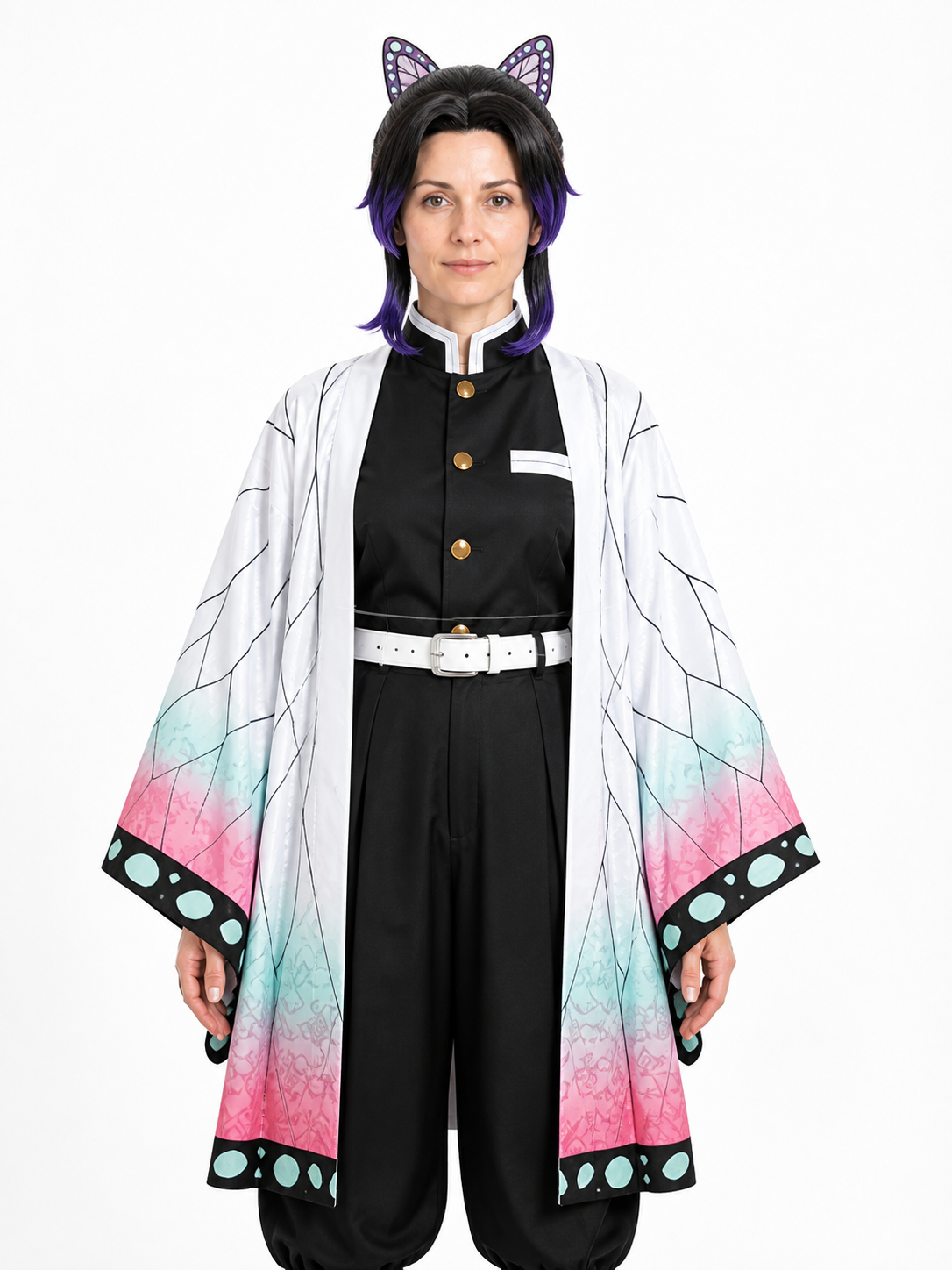 Halloween Butterfly Wing Cape and Wig Costume Capes detail 3