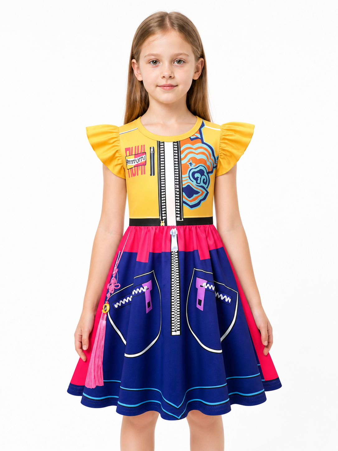 Kids' Printed Two-Piece Costume