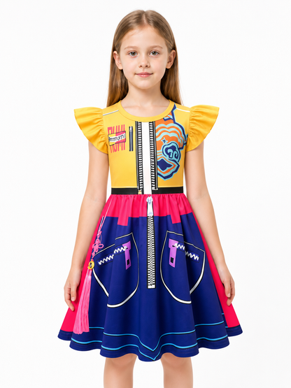 Kids' Printed Two-Piece Costume