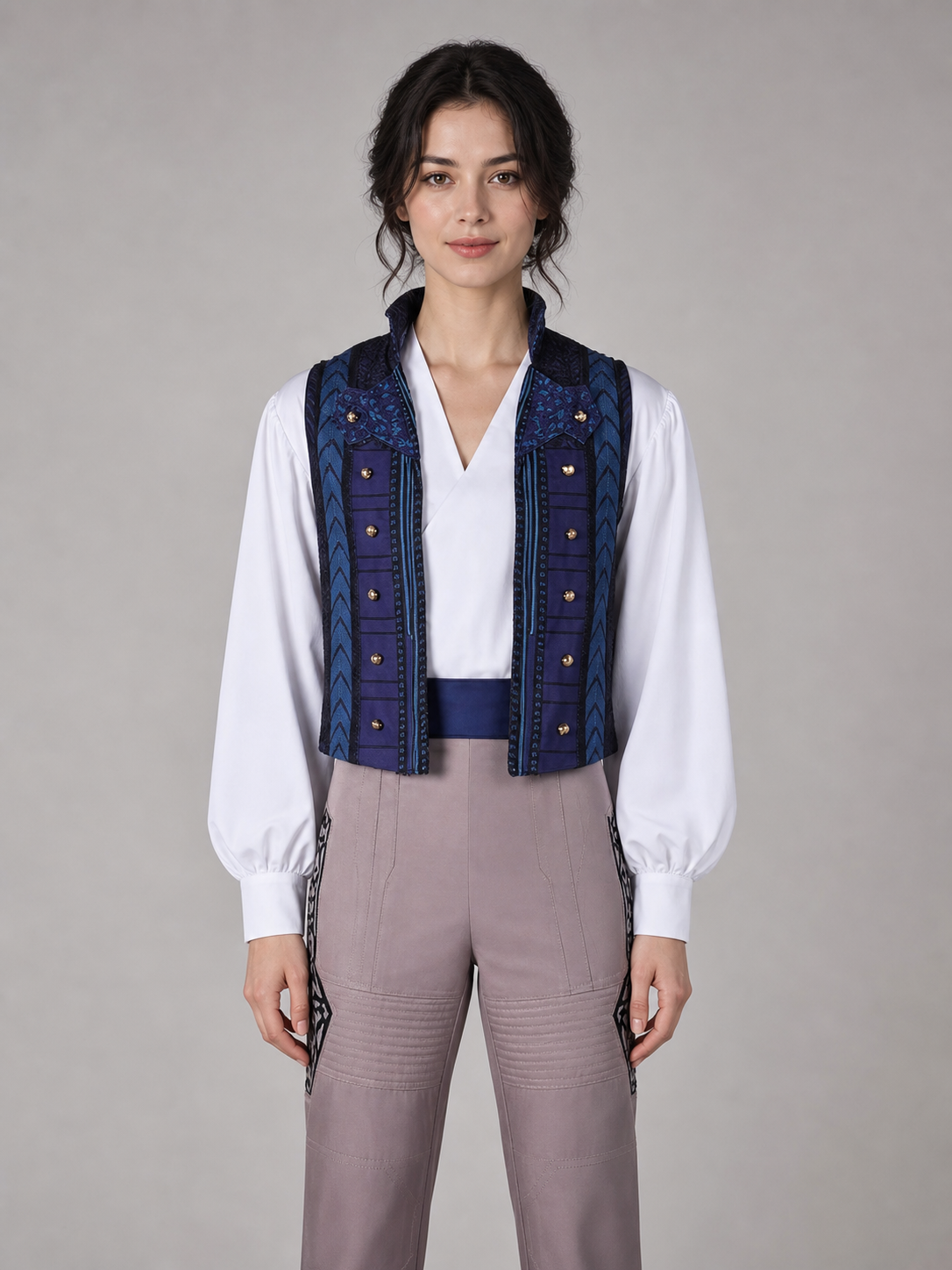 Fiyero "Wicked" Cosplay Costume: Vest, Shirt, Pants