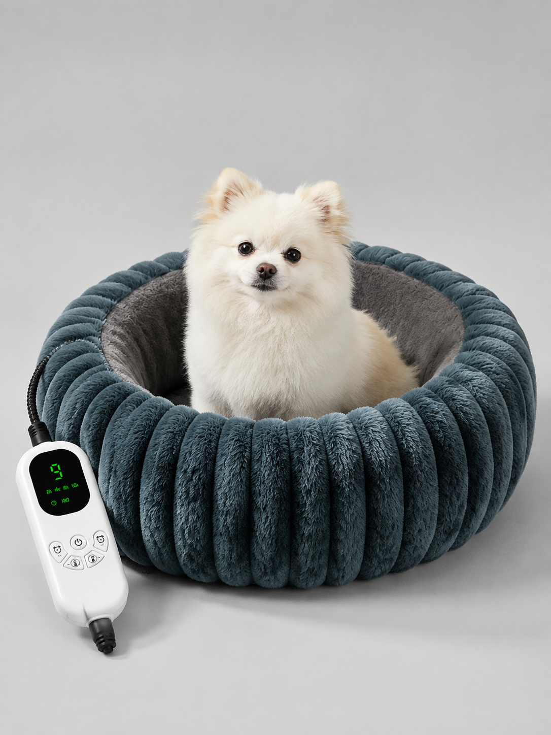 Round Heated Pet Bed product detail 2