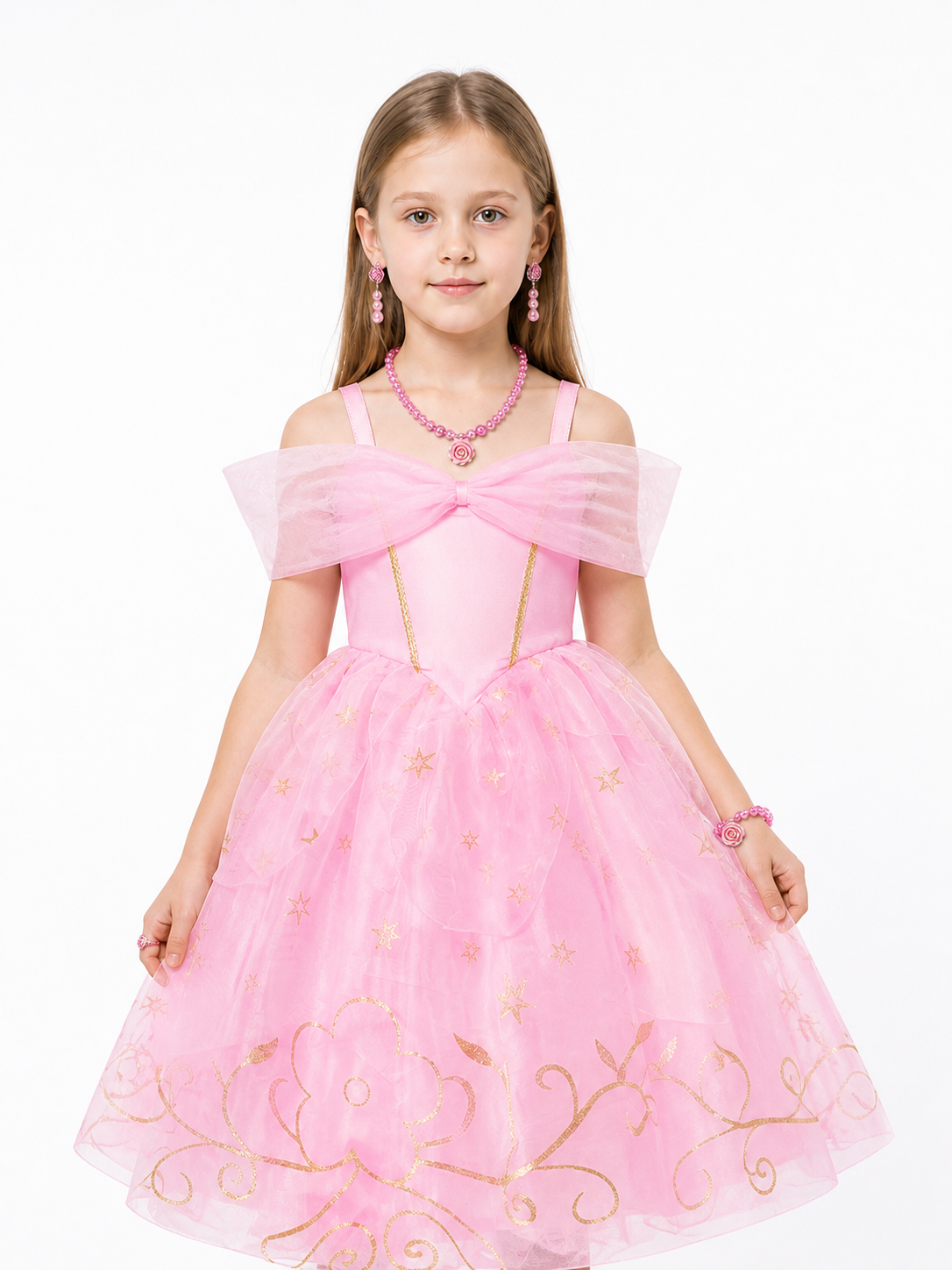 Girls' Princess Costume with Accessories Costume Accessories detail 3