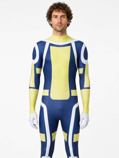 High-Collar Cosplay Jumpsuit Costumes detail 3