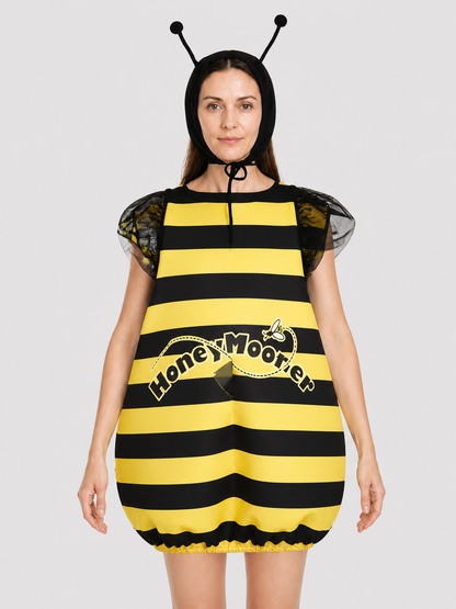 Bulky Bee Costume for Cosplay, Yellow and Black Costumes detail 3