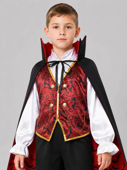 Children's Vampire Costume with Cape