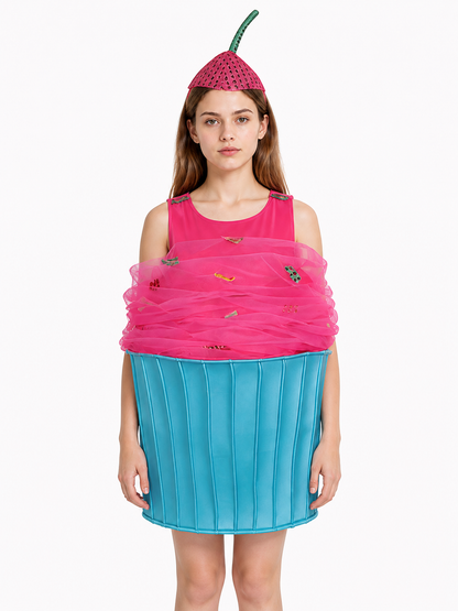 Cupcake Costume Jumpsuit for Performances Costumes detail 3