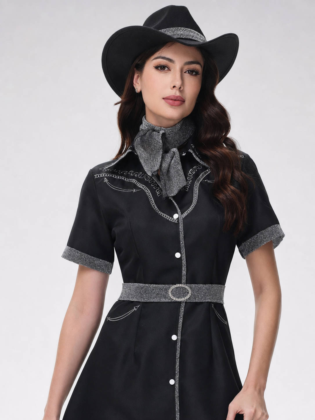 Western-Style Stage Costume for Performances