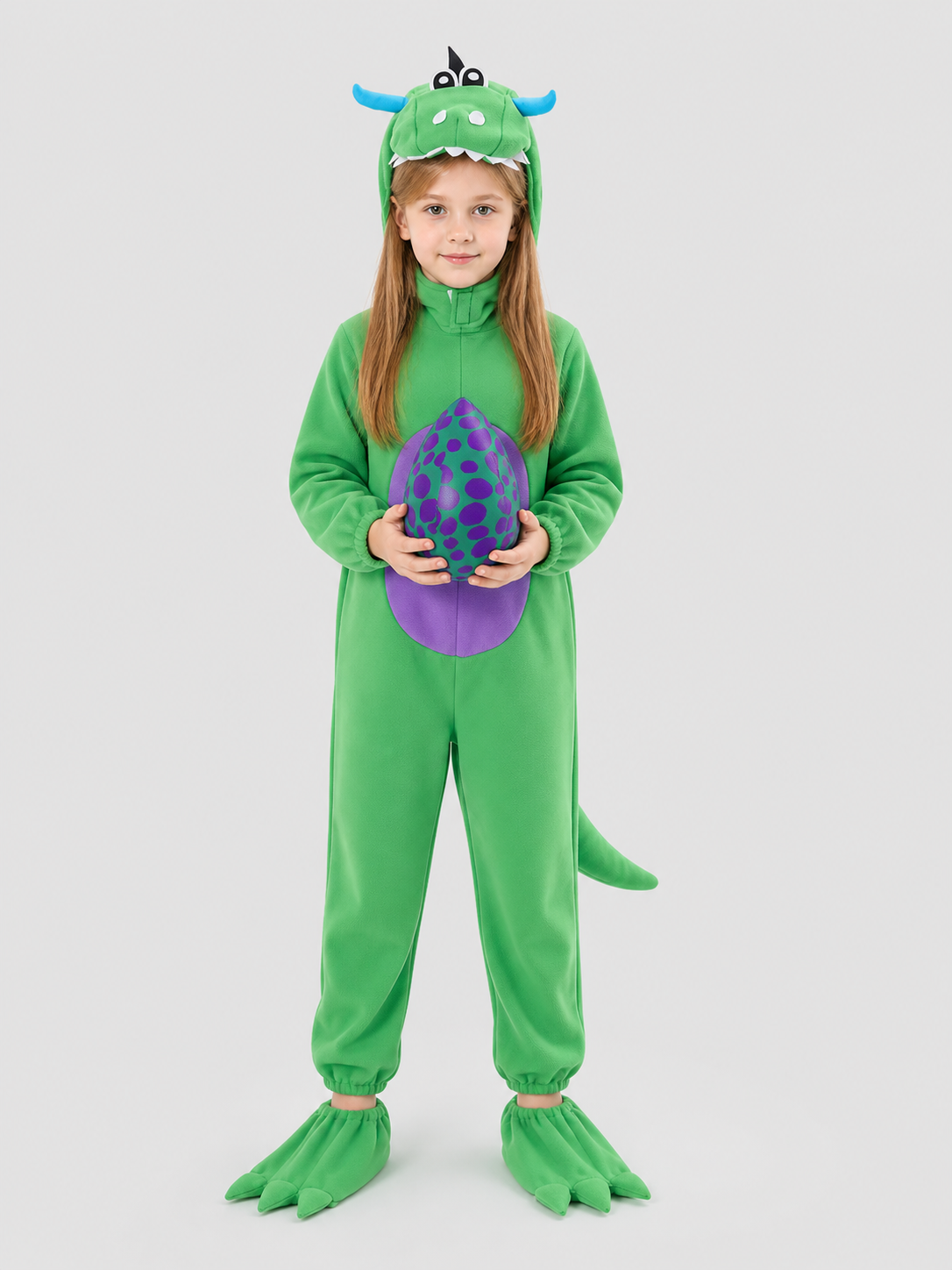 Hooded Dinosaur Costume with Tail Costumes detail 3