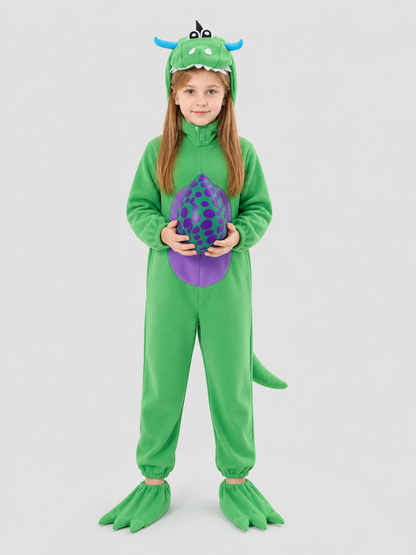 Hooded Dinosaur Costume with Tail Costumes detail 3