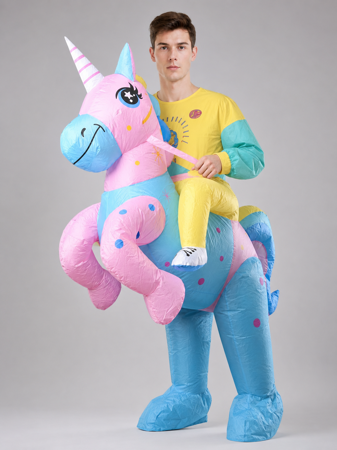 Inflatable Unicorn Costume for Carnival and Halloween